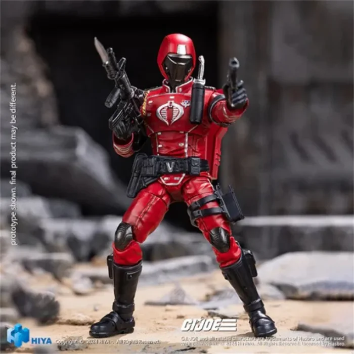HIYA EMG0356 Exquisite Mini 1/18 G.I.Joe Crimson Guard