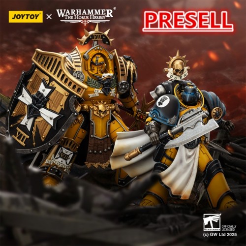 JOYTOY Warhammer The Horus Heresy 1: 18 Imperial Fists Legion Praetor and Librarian Consul