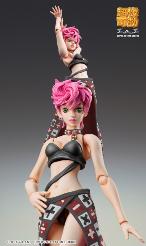 MEDICOS JK5045-2 Super Action Statue JoJo's Bizarre Adventure Season 5: Golden Wind Trish Una Ver. BLACK