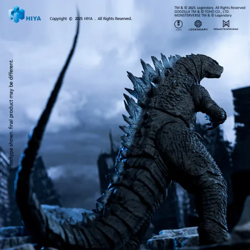 HIYA EBG0079 Exquisite Basic Series None Scale 7 Inch Godzilla 2014 Godzilla Translucent