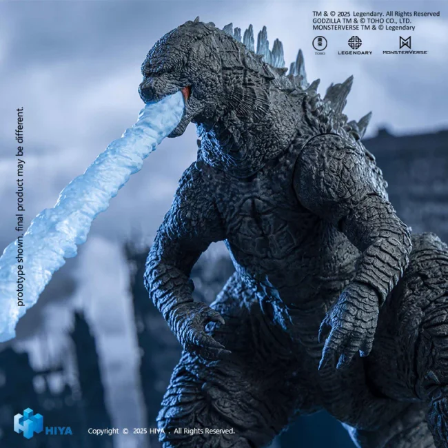 HIYA EBG0079 Exquisite Basic Series None Scale 7 Inch Godzilla 2014 Godzilla Translucent