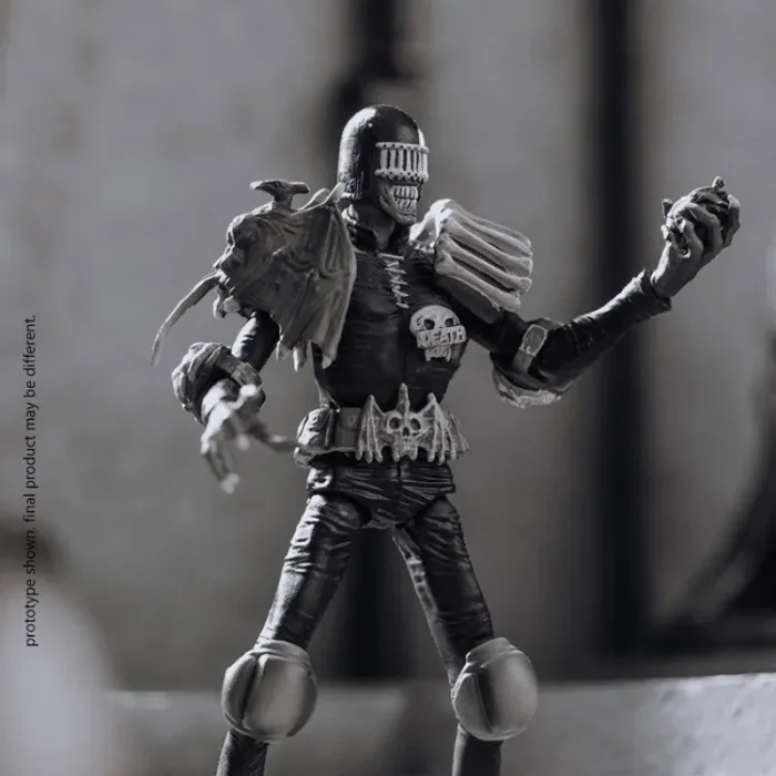 E・HERO ブラックナイツ KPD1-JP018 HIYA EMJ0201 Exquisite Mini 1/18 2000AD Death Judge BW Color
