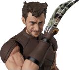 Medicom MAFEX Marvel Deadpool vs. Wolverine Brown Combat Suit Ver. Wolverine