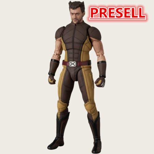 Medicom MAFEX Marvel Deadpool vs. Wolverine Brown Combat Suit Ver. Wolverine