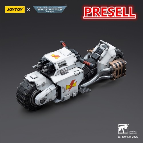 JOYTOY JT4836 1: 18 White Scars Raider-pattern Combat Bike