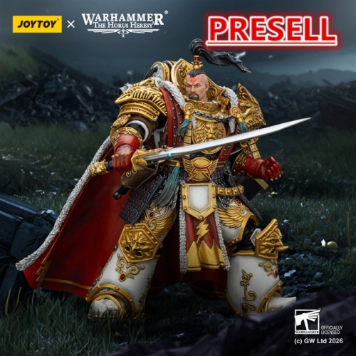 JOYTOY JT03363 Warhammer The Horus Heresy 1: 18 White Scars Jaghatai Khan Primarch of the Vth Legion