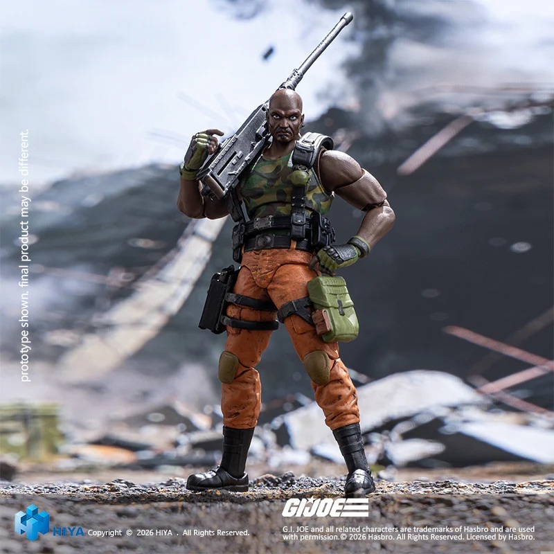 HIYA EMG0159 Exquisite Mini Series 1/18 Scale 4.3 Inch G.I.Joe