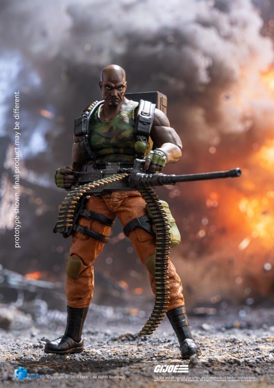 バイオニック・ジェミー　1.2 HIYA EMG0159 Exquisite Mini Series 1/18 Scale 4.3 Inch G.I.Joe