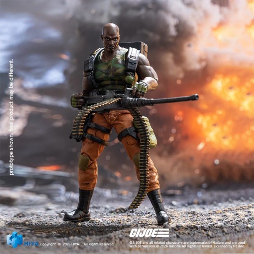 HIYA EMG0159 Exquisite Mini Series 1/18 Scale 4.3 Inch G.I.Joe RoadBlock