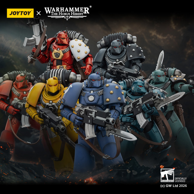 JOYTOY Warhammer The Horus Heresy 1: 18 MKVI Tactical Legionary