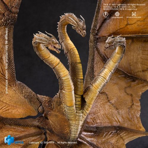 HIYA EBG0234 Exquisite Basic Series None Scale 14 Inch Godzilla King of the Monsters King Ghidorah 2.0