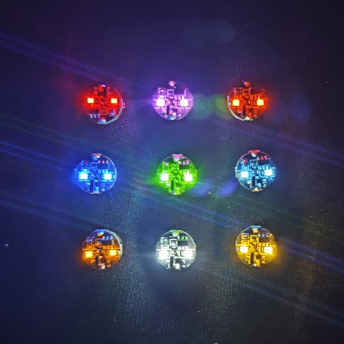 COOL TOYS CLUB Magnetic LED Light for JOYTOY Space Marine 2 Ultramarines Lieutenant Titus, Sergeant Gadriel and Brother Chairon