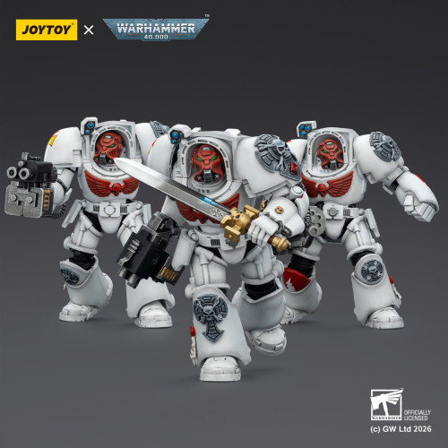 JOYTOY Warhammer 40k 1: 18 White Scars Terminators