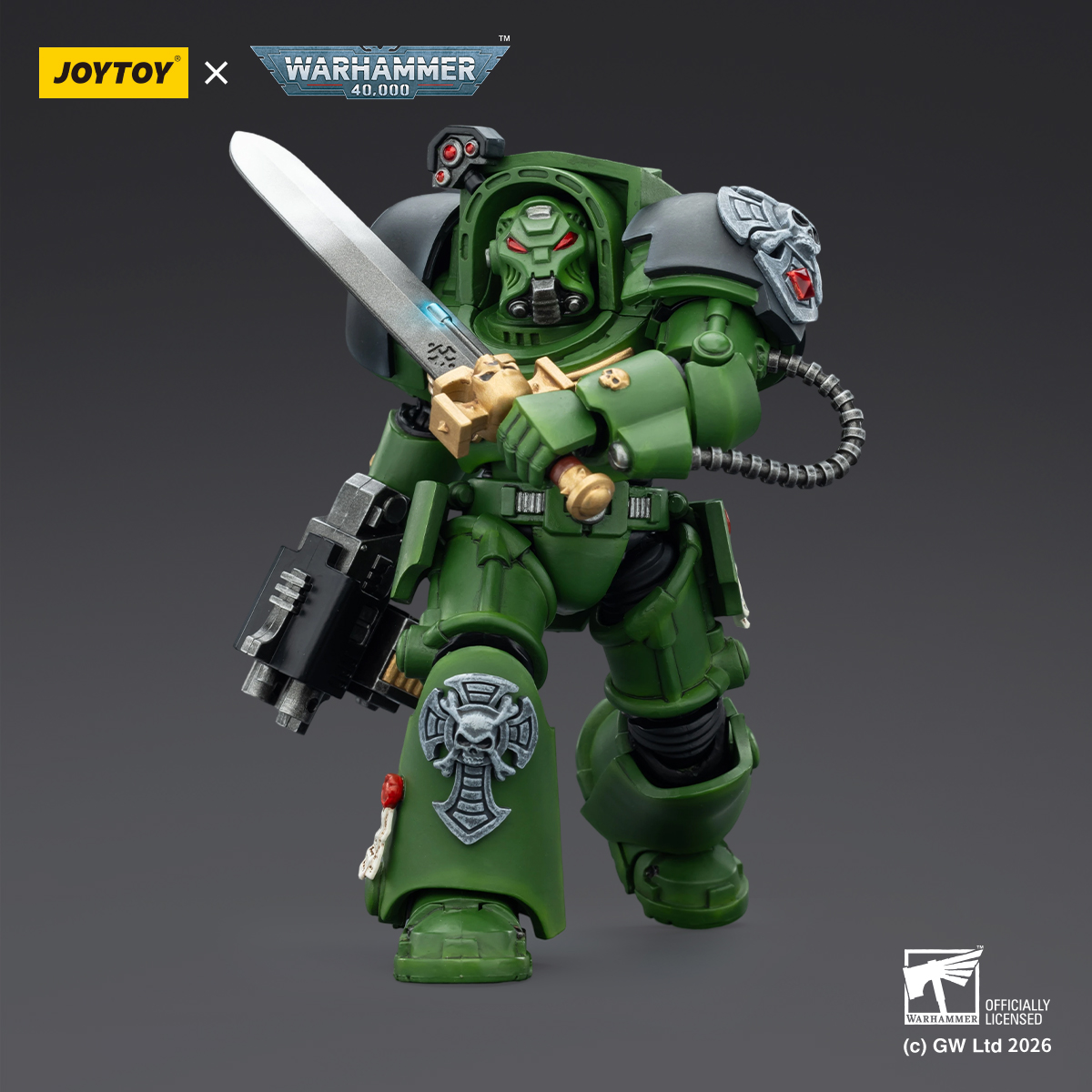 JOYTOY Warhammer 40k 1: 18 Salamanders Terminators