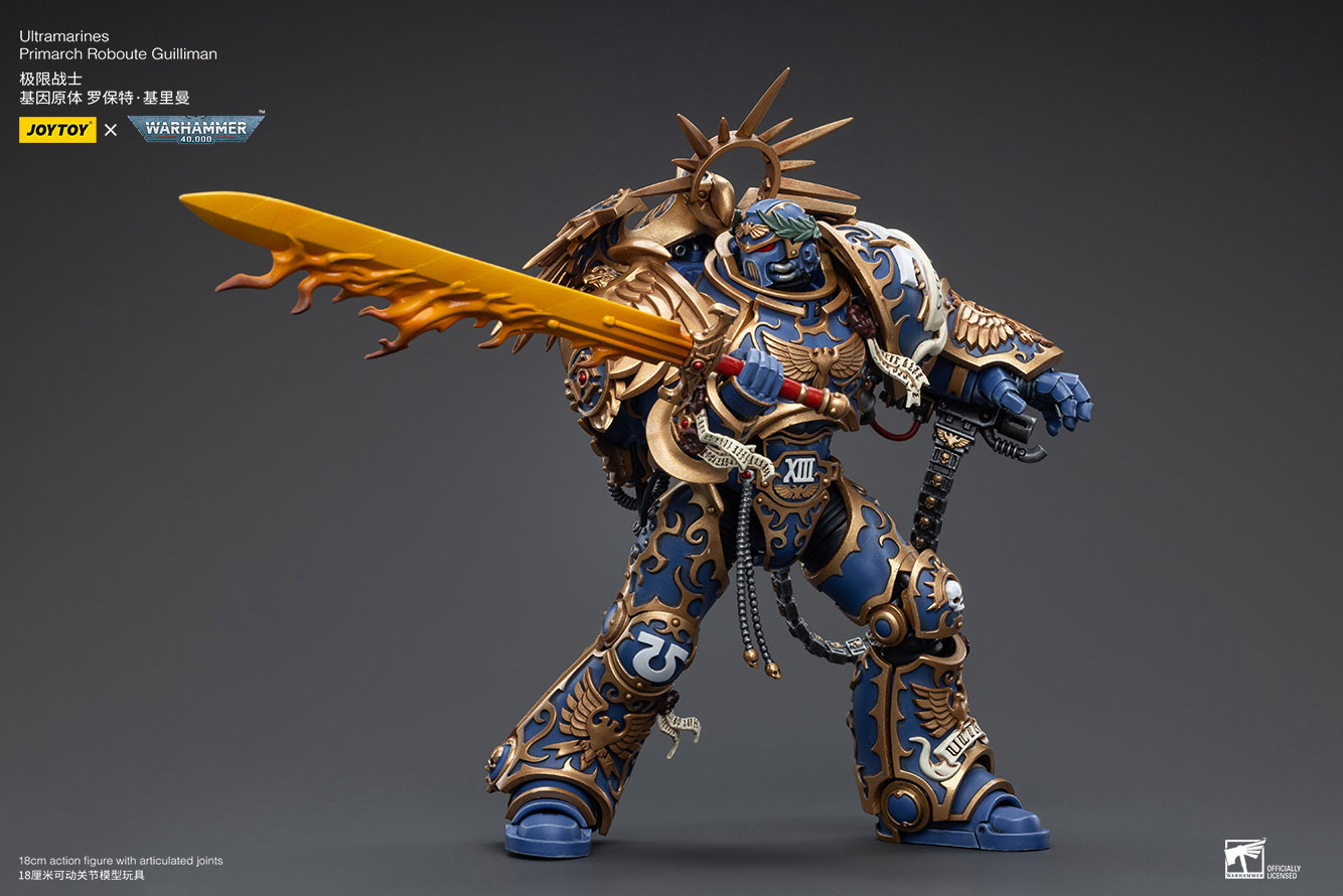 JOYTOY JT6342 Warhammer 40k 1: 18 Ultramarines Primarch Roboute