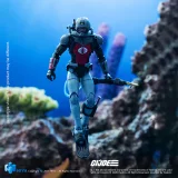 HIYA EMG0458 Exquisite Mini Series 1/18 Scale 4 Inch G.I.Joe Cobra Eel