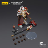 JOYTOY Warhammer 40K 1: 18 White Scars Stormseer Consul and Legion Praetor in Cataphractii Terminator Armour