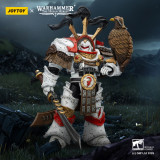 JOYTOY Warhammer 40K 1: 18 White Scars Stormseer Consul and Legion Praetor in Cataphractii Terminator Armour