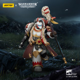JOYTOY Warhammer 40K 1: 18 White Scars Stormseer Consul and Legion Praetor in Cataphractii Terminator Armour