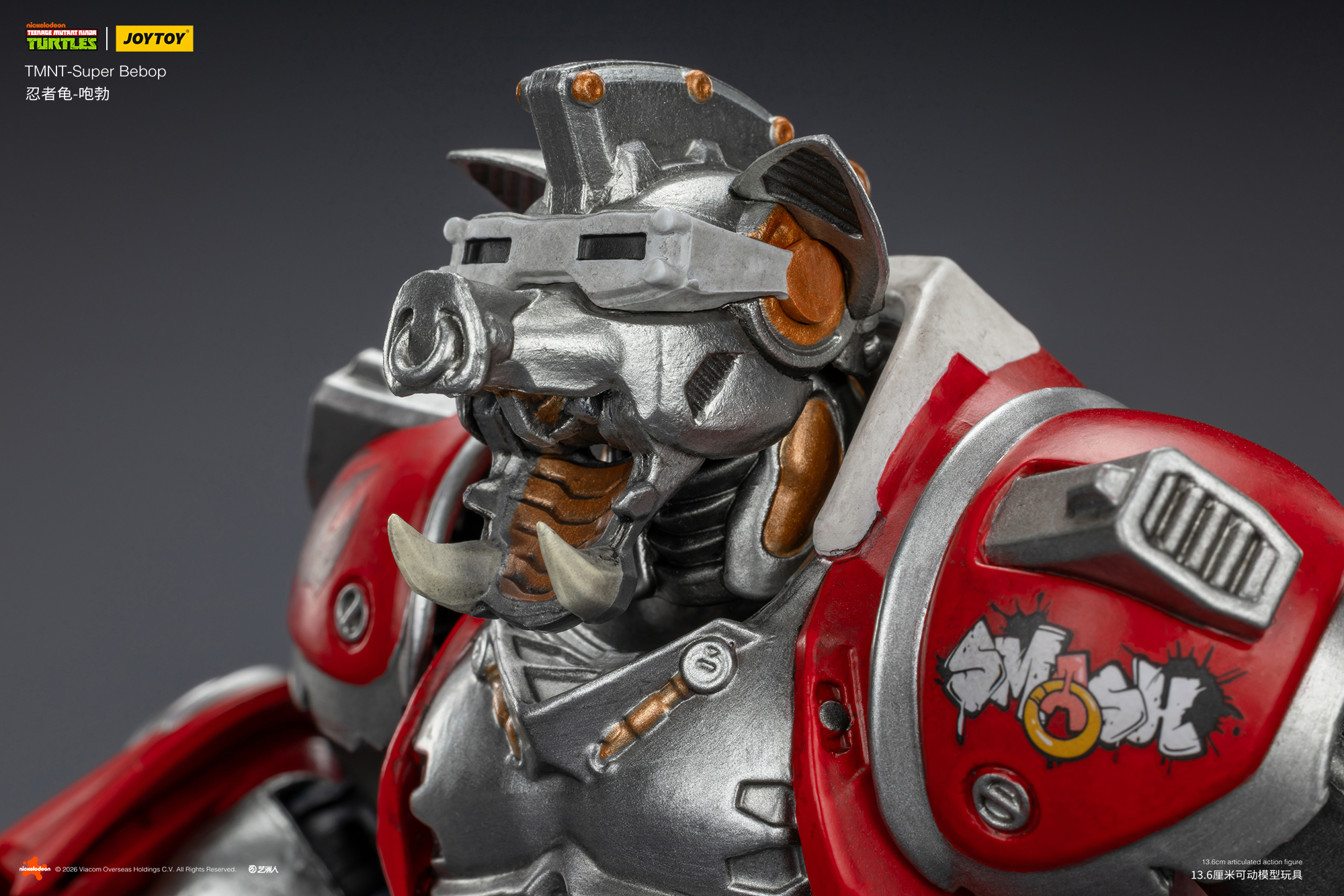 JoyToy 2体セット TMNT ビーバップ ロックステディ 新品 JOYTOY 1/18 TMNT Beebop & Rocksteady Set of 2 Action Figure Toy