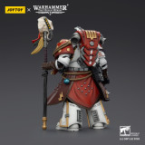 JOYTOY Warhammer 40K 1: 18 White Scars Stormseer Consul and Legion Praetor in Cataphractii Terminator Armour