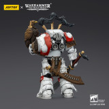 JOYTOY Warhammer 40K 1: 18 White Scars Stormseer Consul and Legion Praetor in Cataphractii Terminator Armour