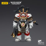 JOYTOY Warhammer 40K 1: 18 White Scars Stormseer Consul and Legion Praetor in Cataphractii Terminator Armour