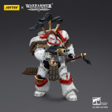 JOYTOY Warhammer 40K 1: 18 White Scars Stormseer Consul and Legion Praetor in Cataphractii Terminator Armour