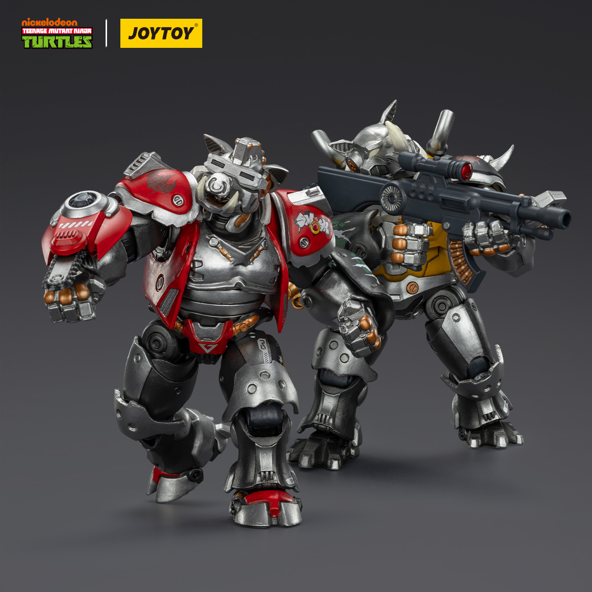 JOYTOY Teenage Mutant Ninja Turtles TMNT Super Bebop and Mighty