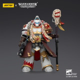 JOYTOY Warhammer 40K 1: 18 White Scars Stormseer Consul and Legion Praetor in Cataphractii Terminator Armour