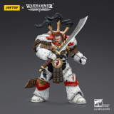JOYTOY Warhammer 40K 1: 18 White Scars Stormseer Consul and Legion Praetor in Cataphractii Terminator Armour