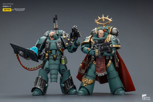 JOYTOY Warhammer The Horus Heresy 1: 18 Sons Of Horus Tybalt Marr and Siege Breaker