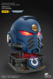 JOYTOY  Warhammer 40k 1: 1 Ultramarines Captain MkX Helmet & Display Stand