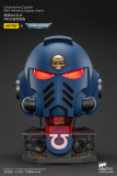 JOYTOY  Warhammer 40k 1: 1 Ultramarines Captain MkX Helmet & Display Stand