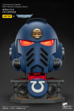 JOYTOY  Warhammer 40k 1: 1 Ultramarines Captain MkX Helmet & Display Stand