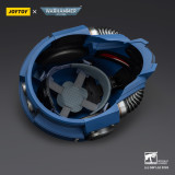 JOYTOY  Warhammer 40k 1: 1 Ultramarines Captain MkX Helmet & Display Stand