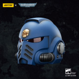 JOYTOY  Warhammer 40k 1: 1 Ultramarines Captain MkX Helmet & Display Stand