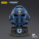JOYTOY  Warhammer 40k 1: 1 Ultramarines Captain MkX Helmet & Display Stand