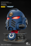 JOYTOY  Warhammer 40k 1: 1 Ultramarines Captain MkX Helmet & Display Stand