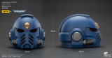 JOYTOY  Warhammer 40k 1: 1 Ultramarines Captain MkX Helmet & Display Stand