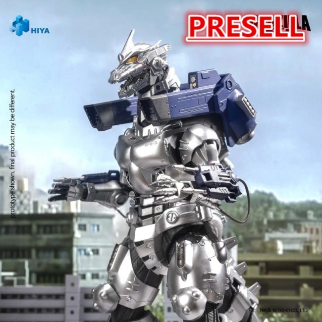 HIYA EBG0289 Exquisite Basic Series None Scale 7.7 Inch GODZILLA AGAINST MECHAGODZILLA Mechagodzilla MFS-3