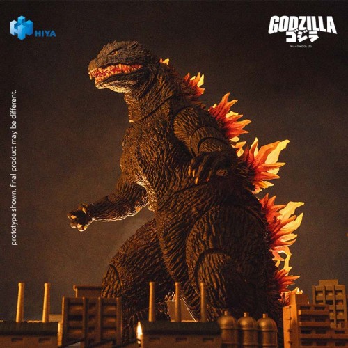 HIYA EBG0398 Exquisite Basic Series None Scale 7 Inch Godzilla 2000 Heat Ray Godzilla