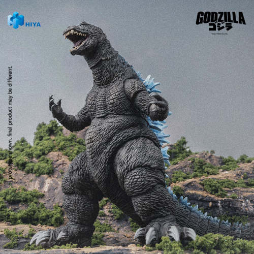 HIYA EBG0183 Exquisite Basic Series None Scale 7 Inch Godzilla Mothra and King Ghidorah Giant Monsters All-Out Attack (2001) Heat Ray Godzilla