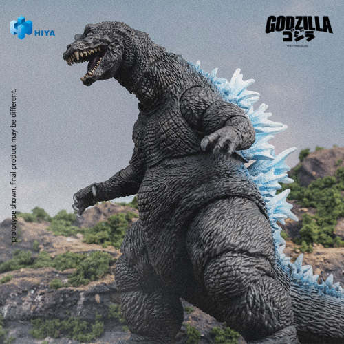 HIYA EBG0183 Exquisite Basic Series None Scale 7 Inch Godzilla Mothra and King Ghidorah Giant Monsters All-Out Attack (2001) Heat Ray Godzilla