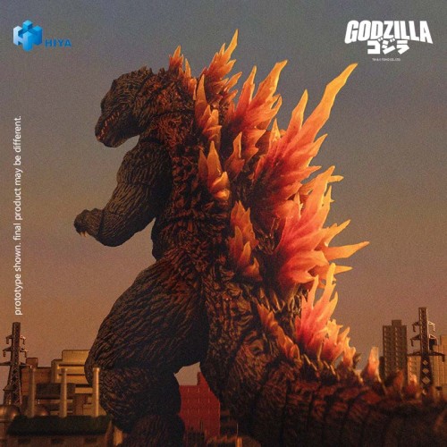 HIYA EBG0398 Exquisite Basic Series None Scale 7 Inch Godzilla 2000 Heat Ray Godzilla