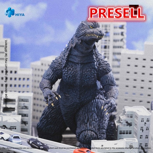 HIYA EBG0285 Exquisite Basic Series None Scale 7 Inch Godzilla AGAINST MECHAGODZILLA Godzilla