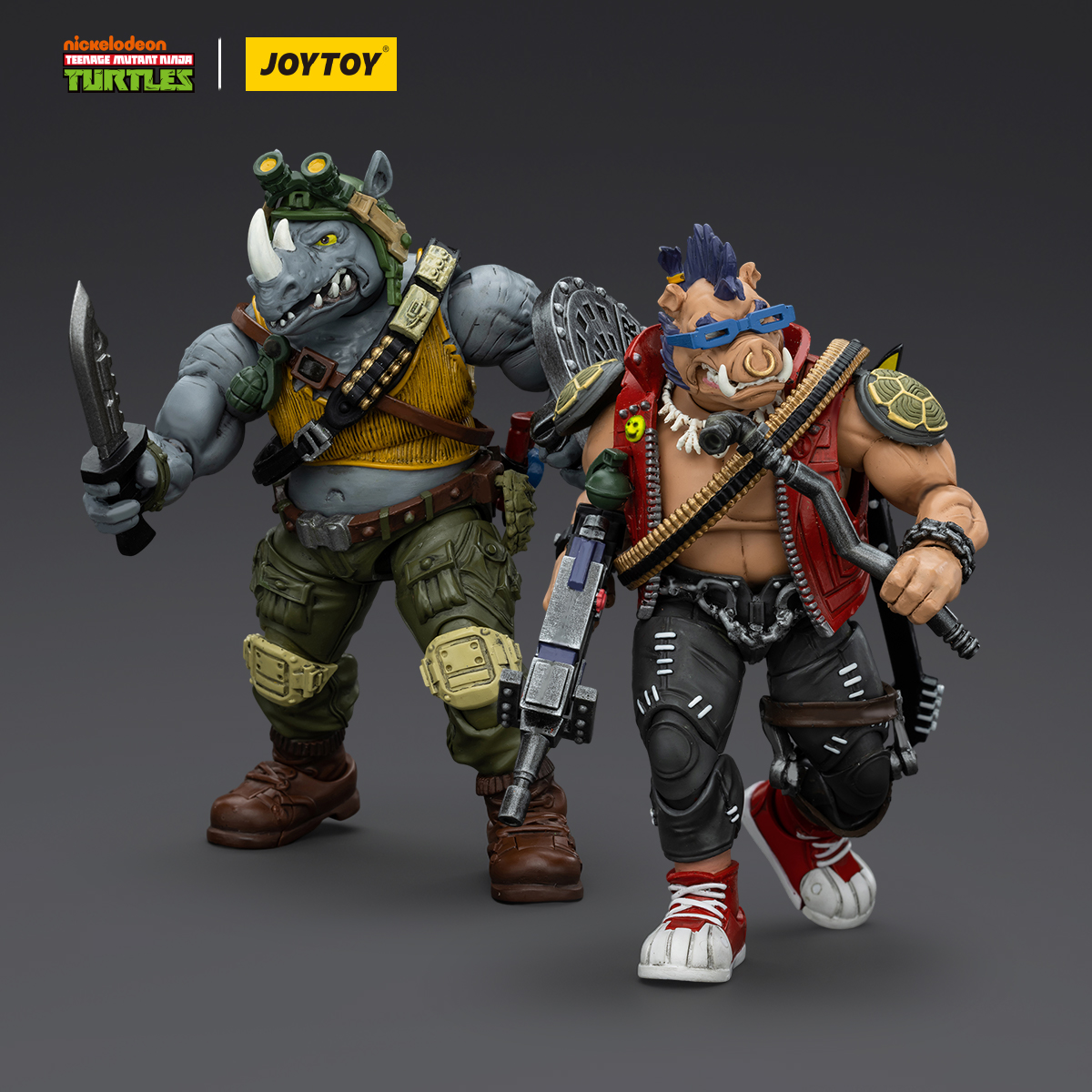 JoyToy 2体セット TMNT ビーバップ ロックステディ 新品 s-l400.jpg