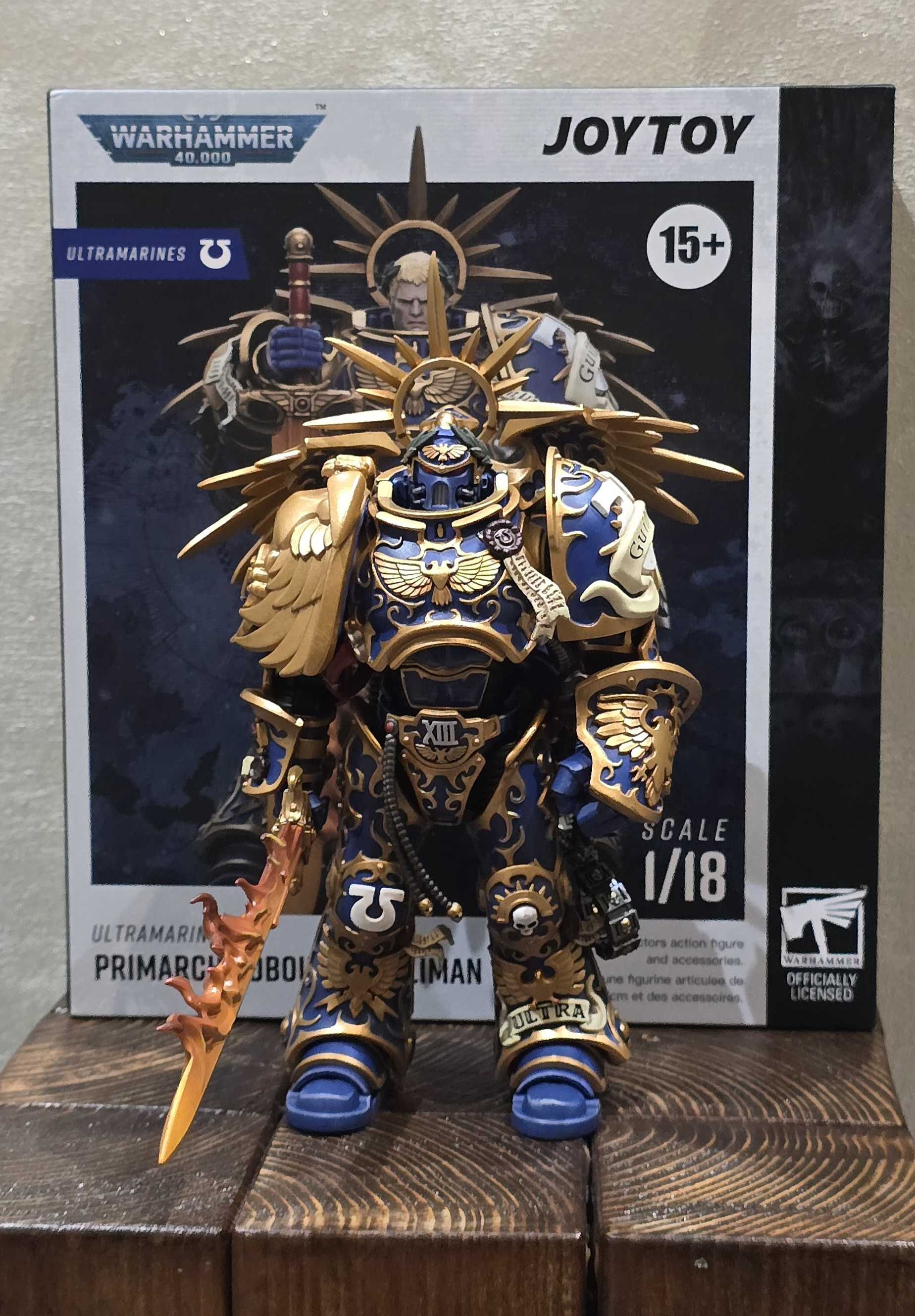 Reviews : JOYTOY JT6342 Warhammer 40k 1: 18 Ultramarines Primarch
