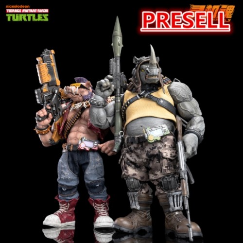 LINGJIHUN TMNT ROCKSTEADY and BEBOP