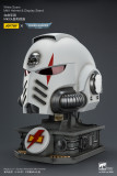 JOYTOY Warhammer 40K 1:1 White Scars MkX Helmet & Display Stand
